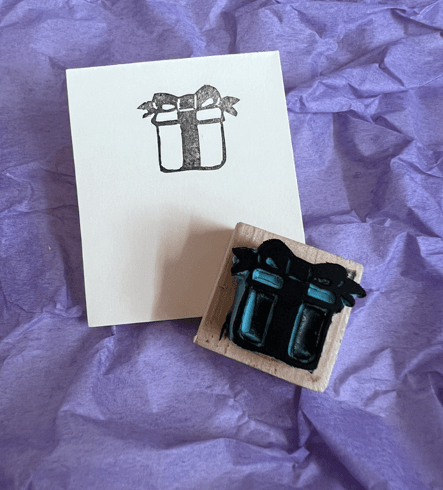 Tampon cadeau - stamp-tober 2024 