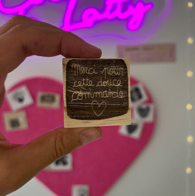 Tampon &quot;Douce commande&quot;