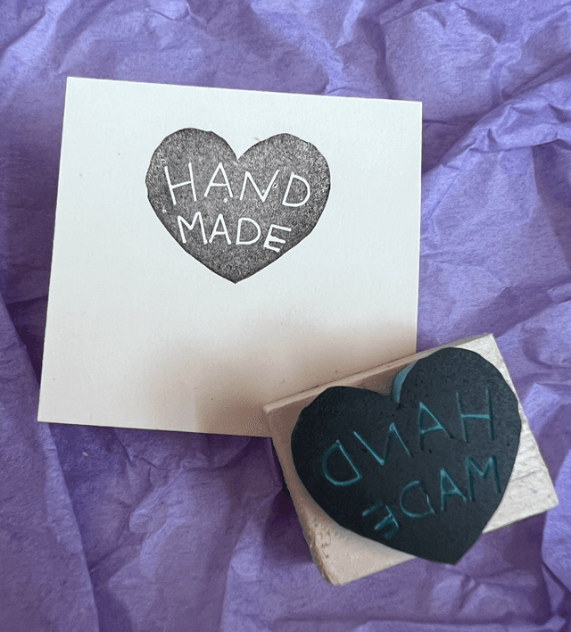 Tampon handmade - stamp-tober 2024  