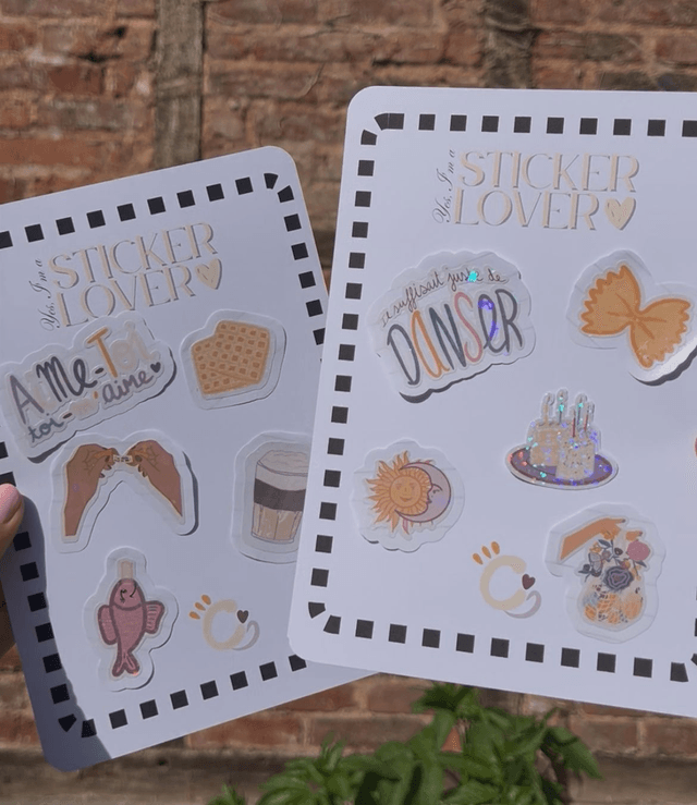 Stickers printemps 2025 by Coeur de Laity