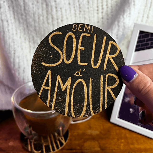 Dessous de verre - We are Family ✨ (Maman d’amour, papa d’amour jusqu’aux cousins et filleuls…)