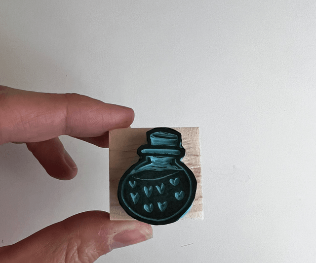 Tampon Potion (Jour 9 - Stamp-Tober 2025)