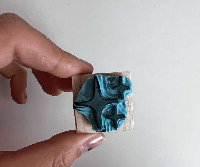 Tampon étoiles (Jour 5 - Stamp-Tober 2025)