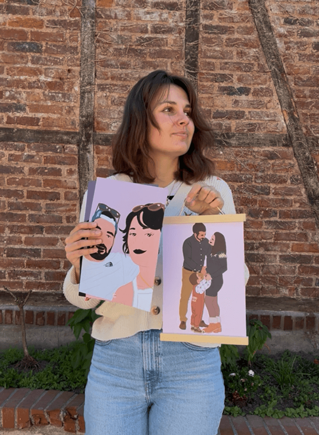 Mon portrait personnalisé illustré par Laity 🖤